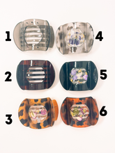 Load image into Gallery viewer, Pressed flower flat hair clips!