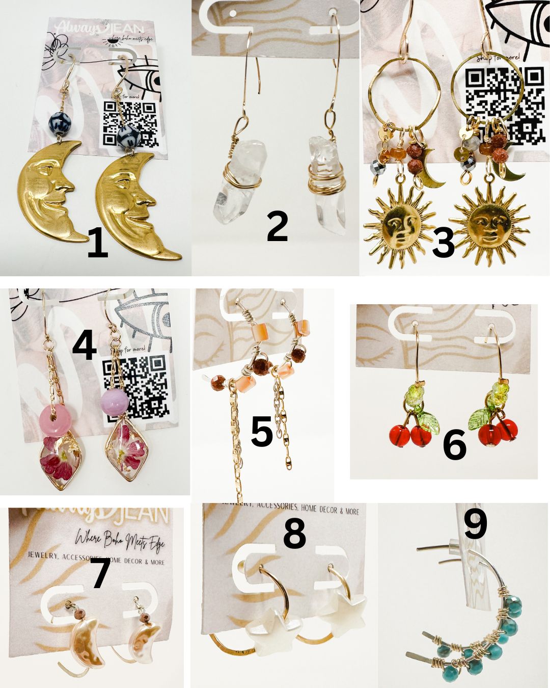 Gold Filled and Sterling Silver earrings!