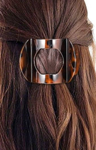 Pressed flower flat hair clips!