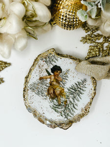 Classic Angel Baby Holiday Ornament