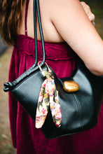Load image into Gallery viewer, Vintage Floral fabric-Bag Charm