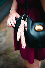 Load image into Gallery viewer, Rainbow fabric-Bag Charm