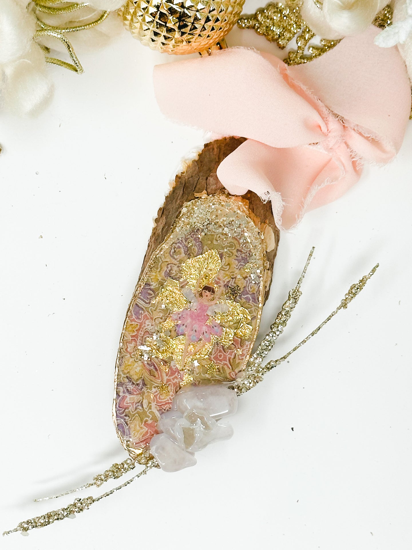Ballerina and Rose Quartz