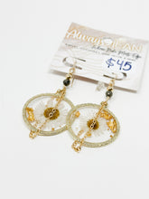 Load image into Gallery viewer, Gold Filled daisy dangles