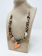 Load image into Gallery viewer, Cheetah Print bandana necklace