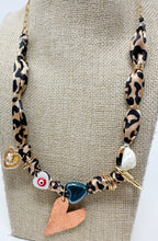 Load image into Gallery viewer, Cheetah Print bandana necklace