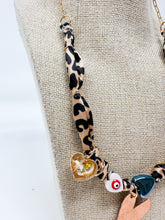 Load image into Gallery viewer, Cheetah Print bandana necklace