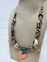 Load image into Gallery viewer, Cheetah Print bandana necklace