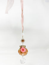 Load image into Gallery viewer, Real flowers and shell Sun Catcher Accessory