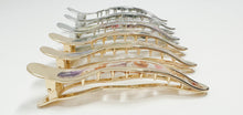 Load image into Gallery viewer, Flat metal barrette
