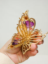 Load image into Gallery viewer, Fancy Metal Butterfly Clips