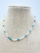 Load image into Gallery viewer, Pearl and Turquoise Necklace