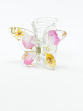 Load image into Gallery viewer, Yellow and Pink SM Butterfly Clip