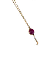 Load image into Gallery viewer, Ruby Dangle Moon