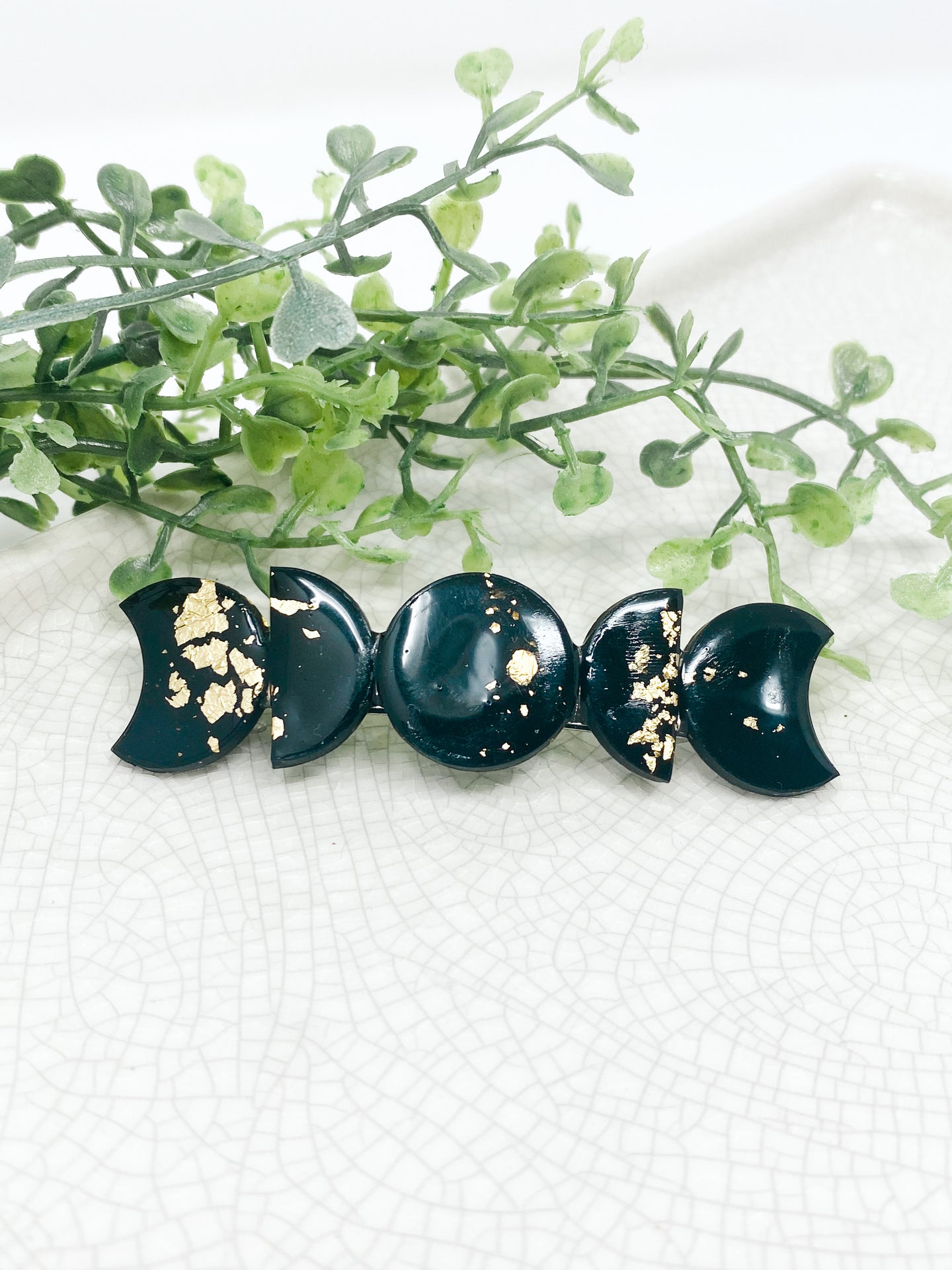 Black & Gold moon phases Nude Collection