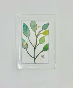 Green leaves