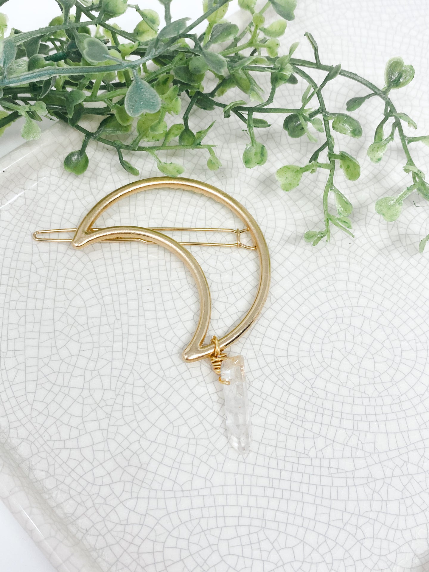 Tara Gold quartz Moon