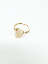 Load image into Gallery viewer, Pink Tourmaline Gold Wire Ring