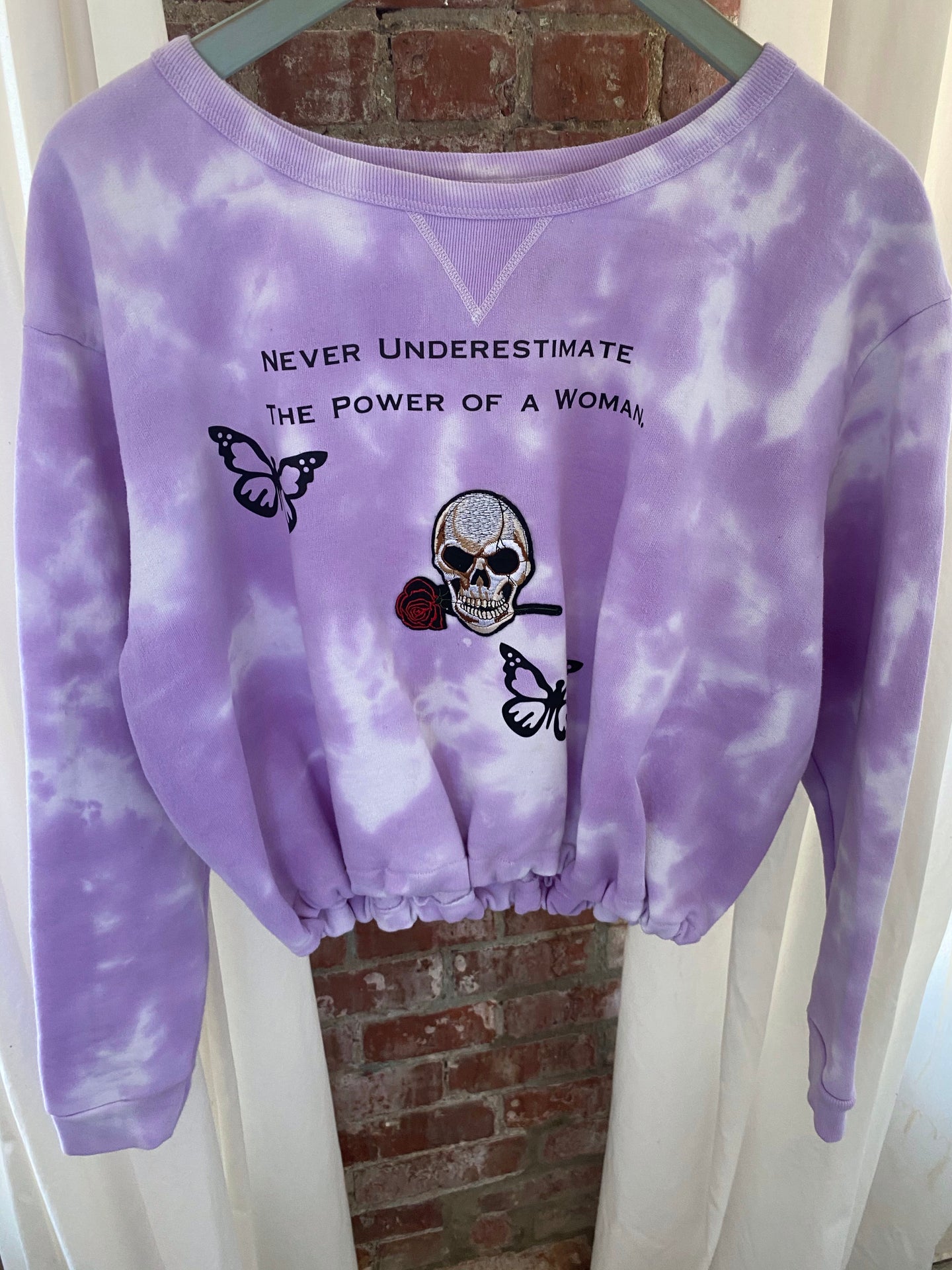 Never Underestimate Skull Butterfly (XL)