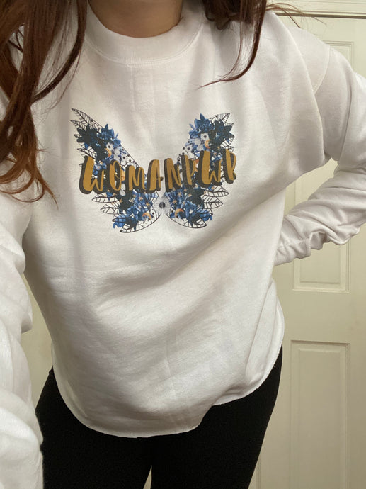 Woman PWR wings-white