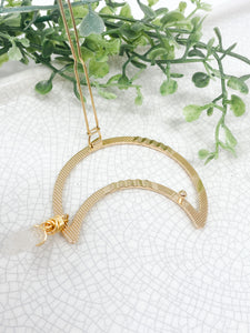 Tara Gold quartz Moon