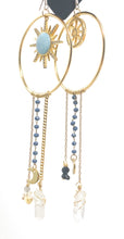 Load image into Gallery viewer, Hazy Dream catcher  - 14k Earring Hooks.