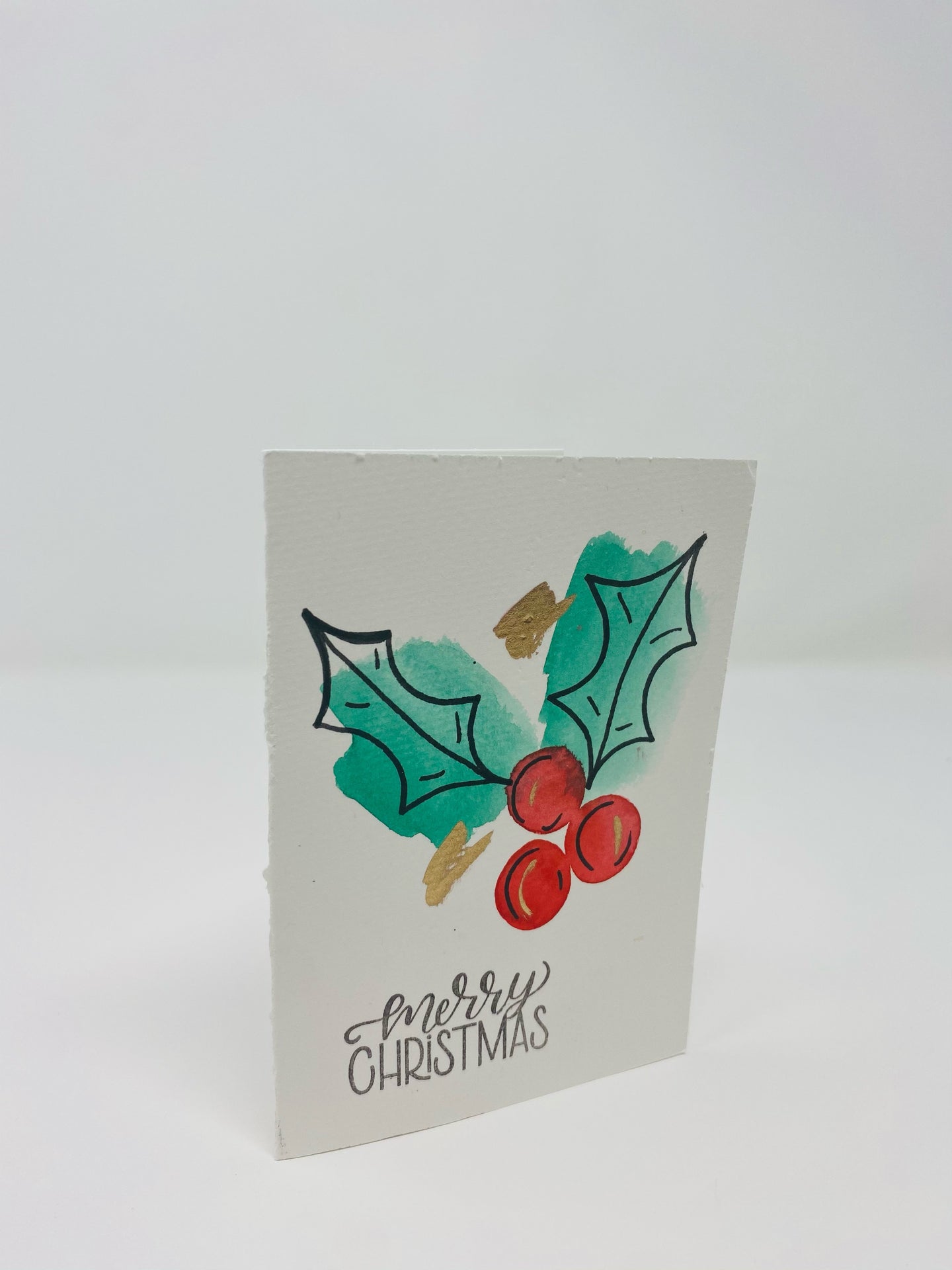 Merry Christmas Holy Card