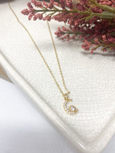 Load image into Gallery viewer, Tala Sun Moon-Gold Filled Necklace.
